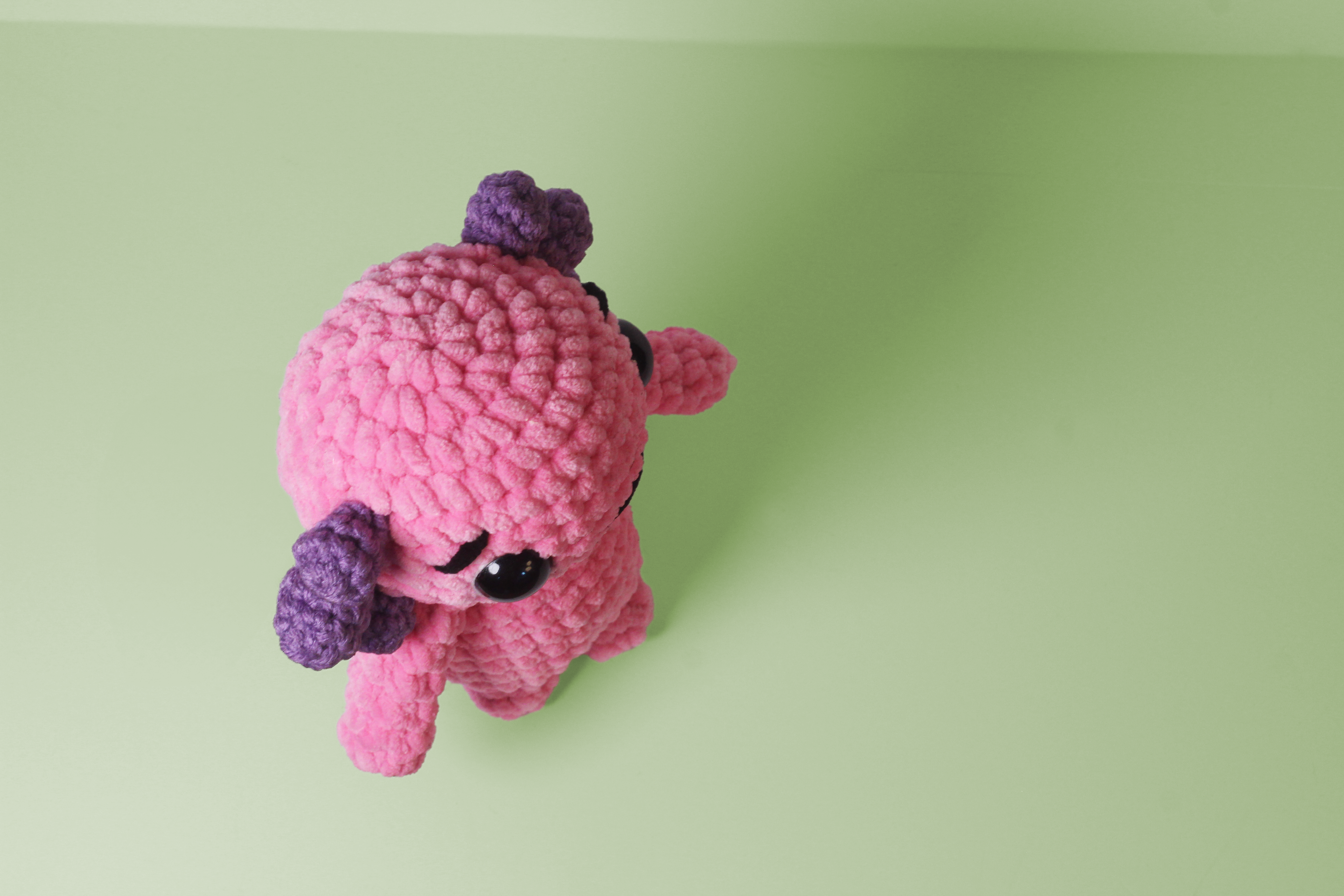 Crochet Axolotl Plush – Handmade Chunky Amigurumi Pal