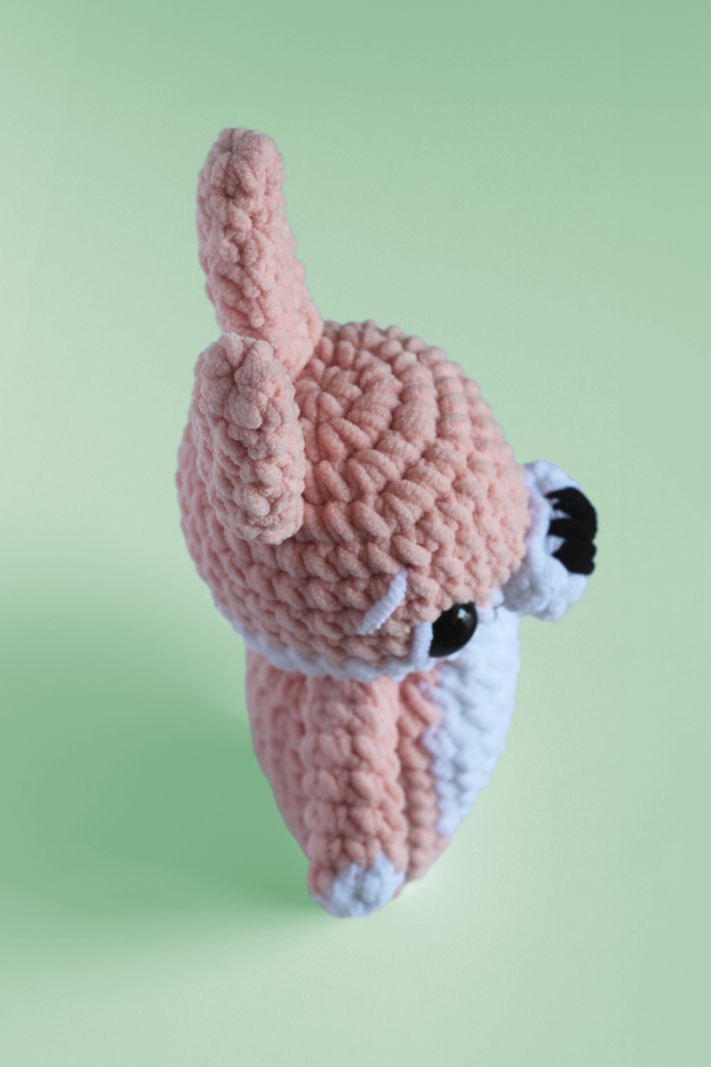 Crochet Bunny Plush – Handmade Chunky Amigurumi Rabbit Pal