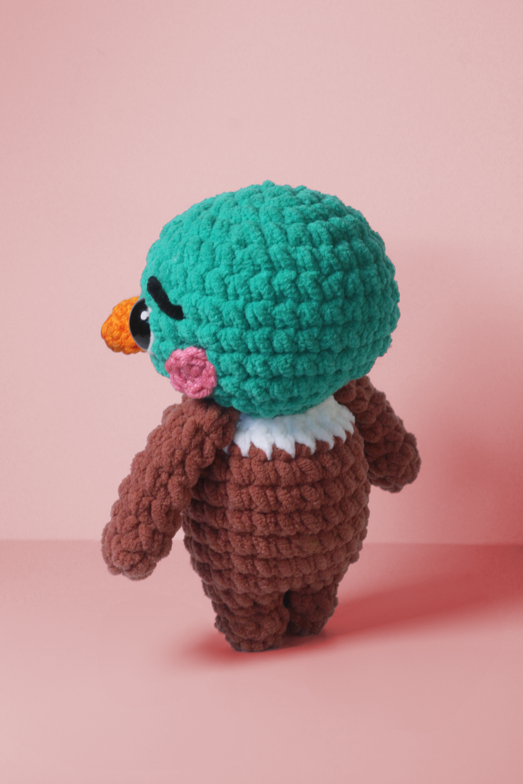 Crochet Duck Plush – Handmade Chunky Amigurumi Duckling Pal