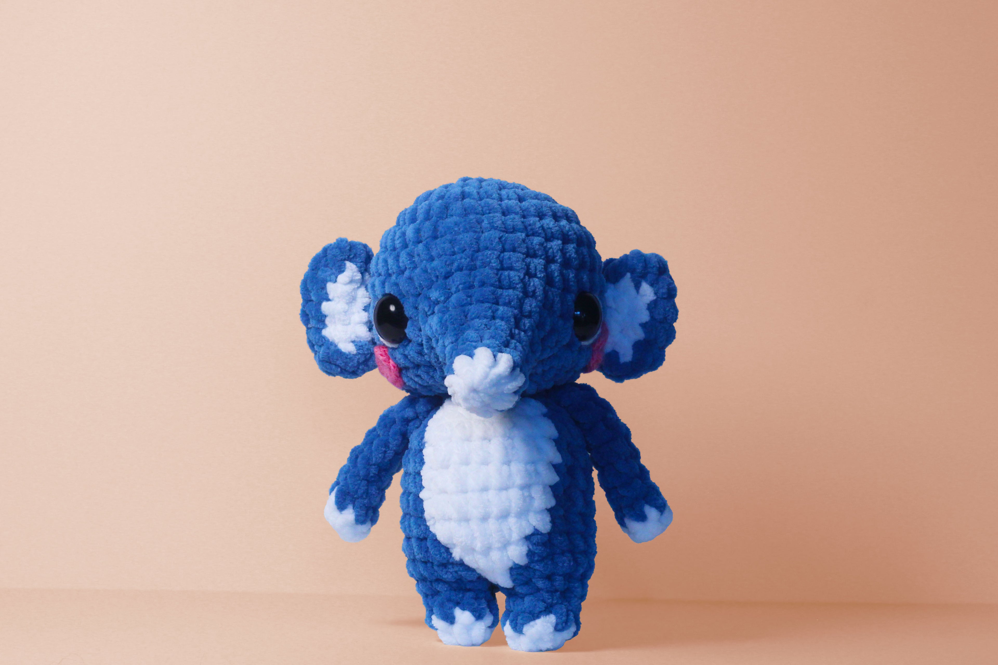 Elephant Crochet Amigurumi Plush