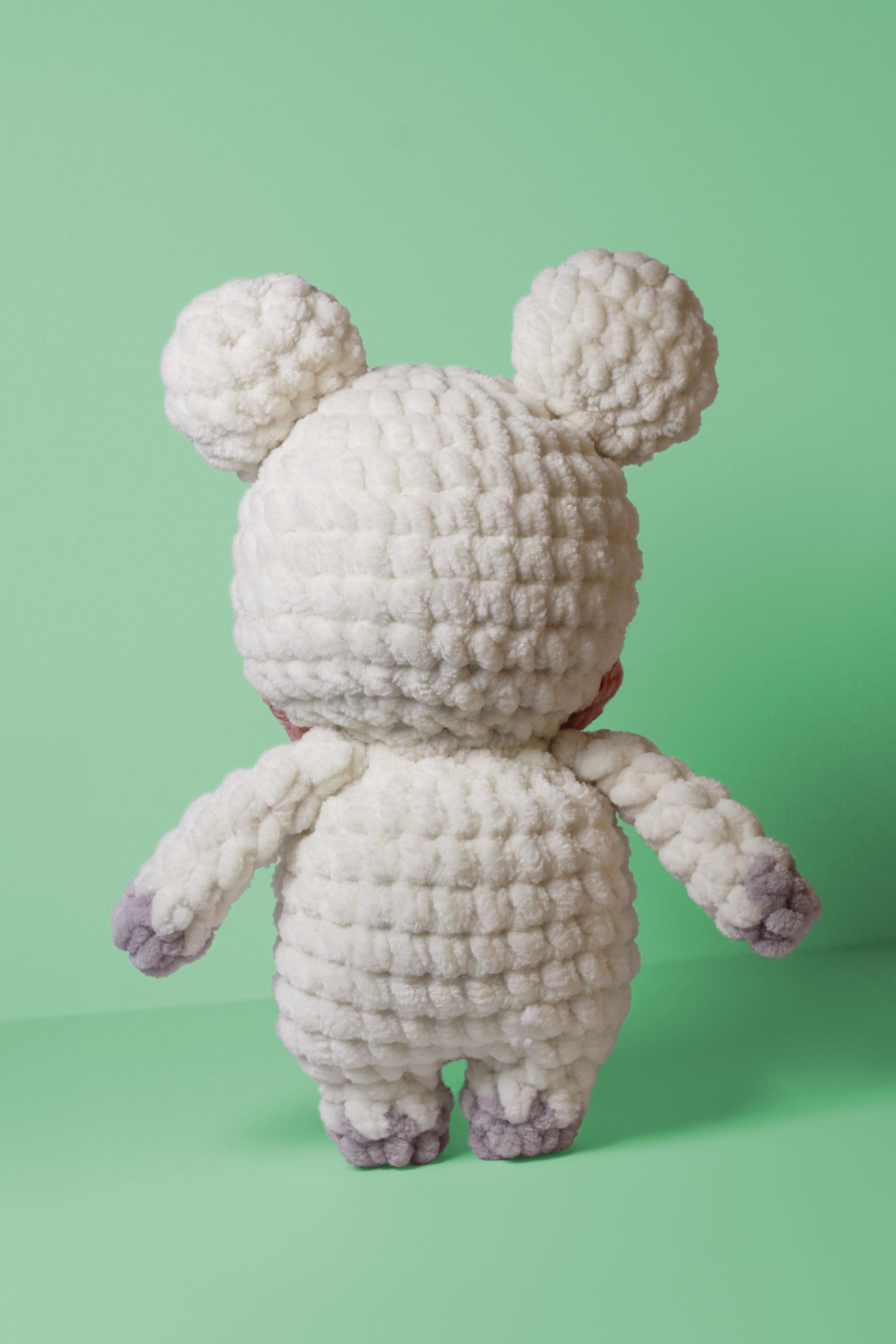 Crochet Koala Plush – Handmade Chunky Amigurumi Bear Pal