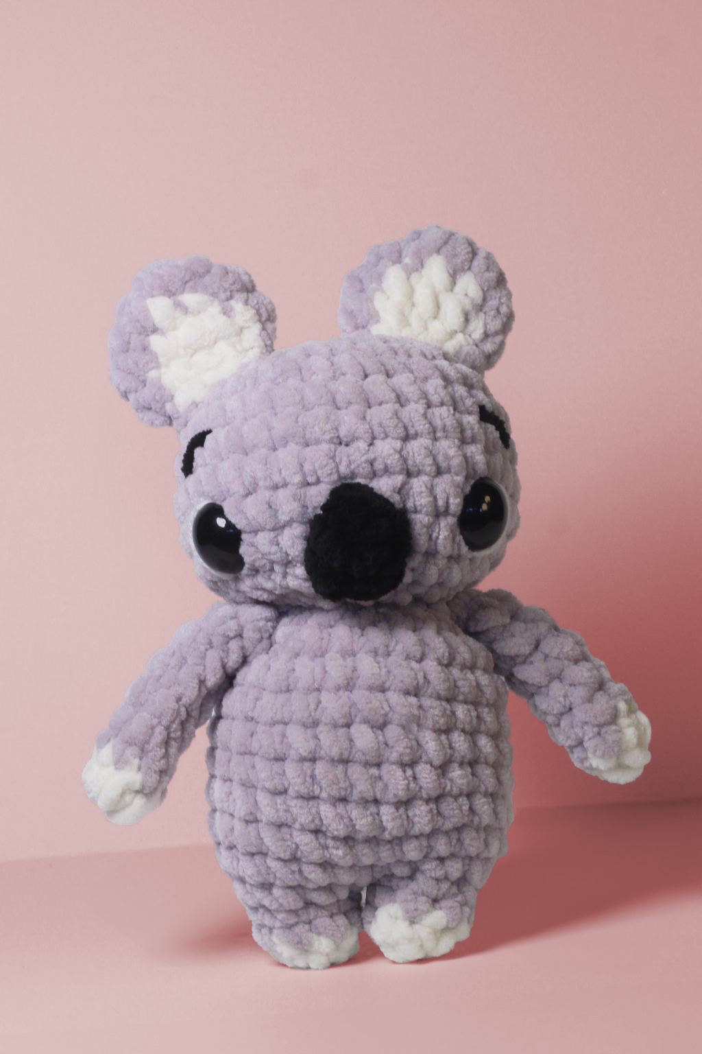 Crochet Koala Plush – Handmade Chunky Amigurumi Bear Pal