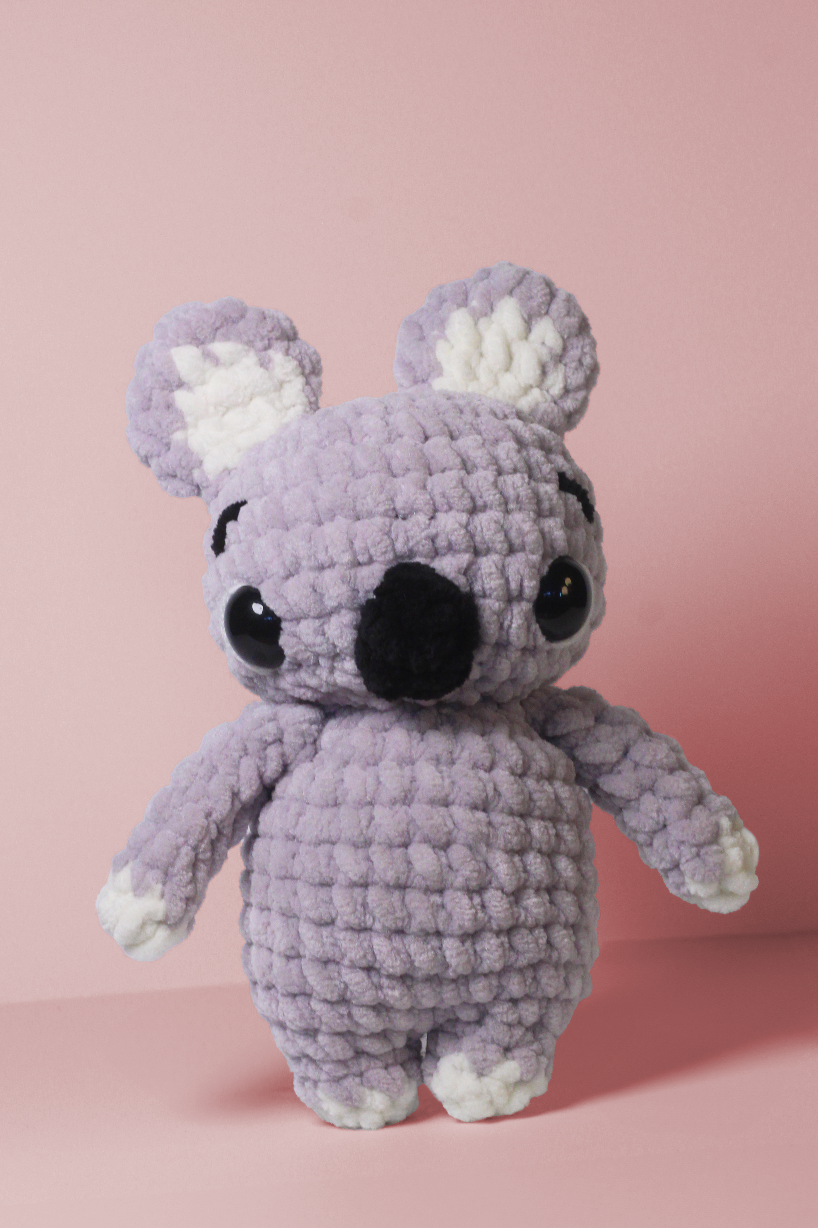 Crochet Koala Plush – Handmade Chunky Amigurumi Bear Pal