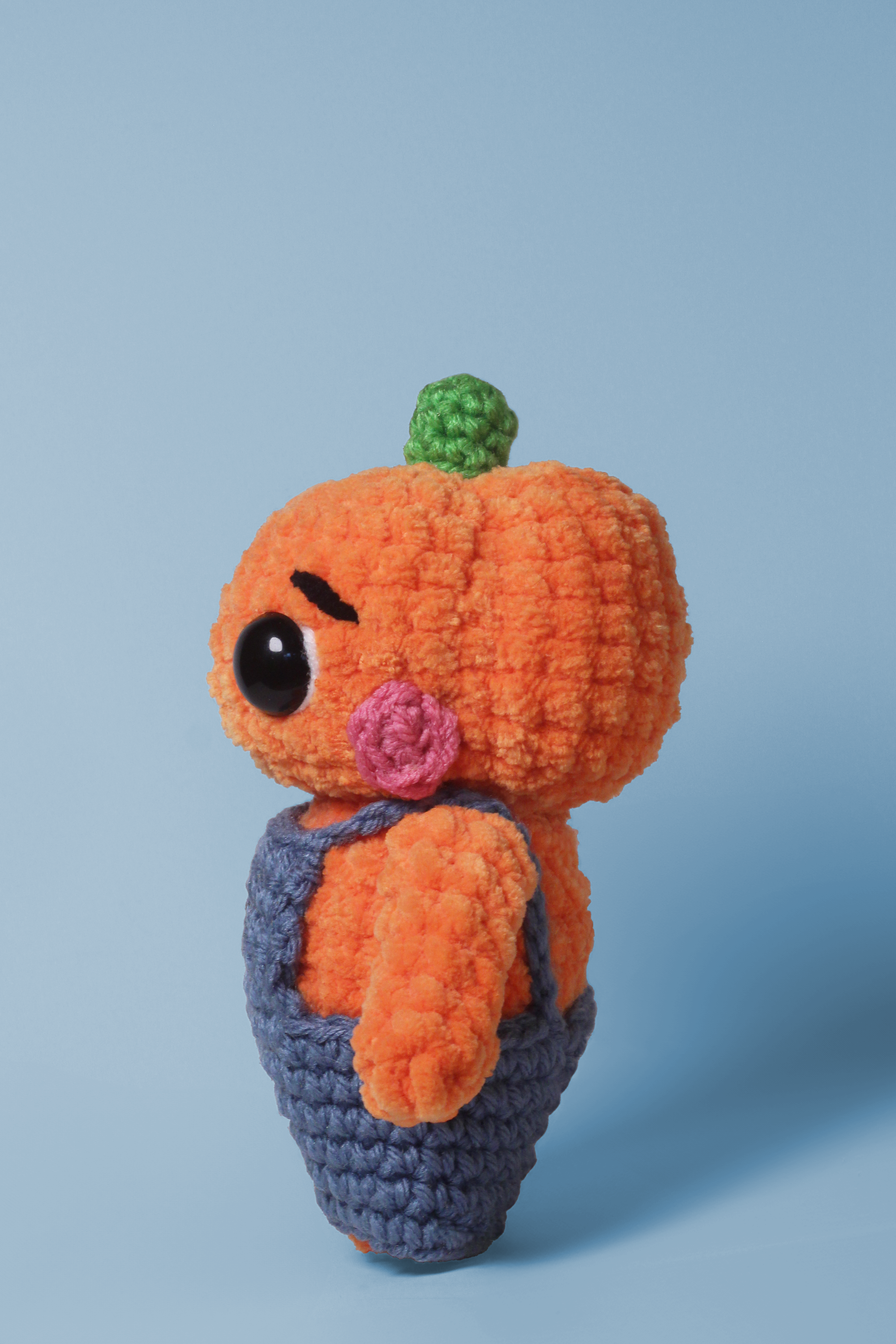 Pumpkin Pal – Handmade Amigurumi Plush