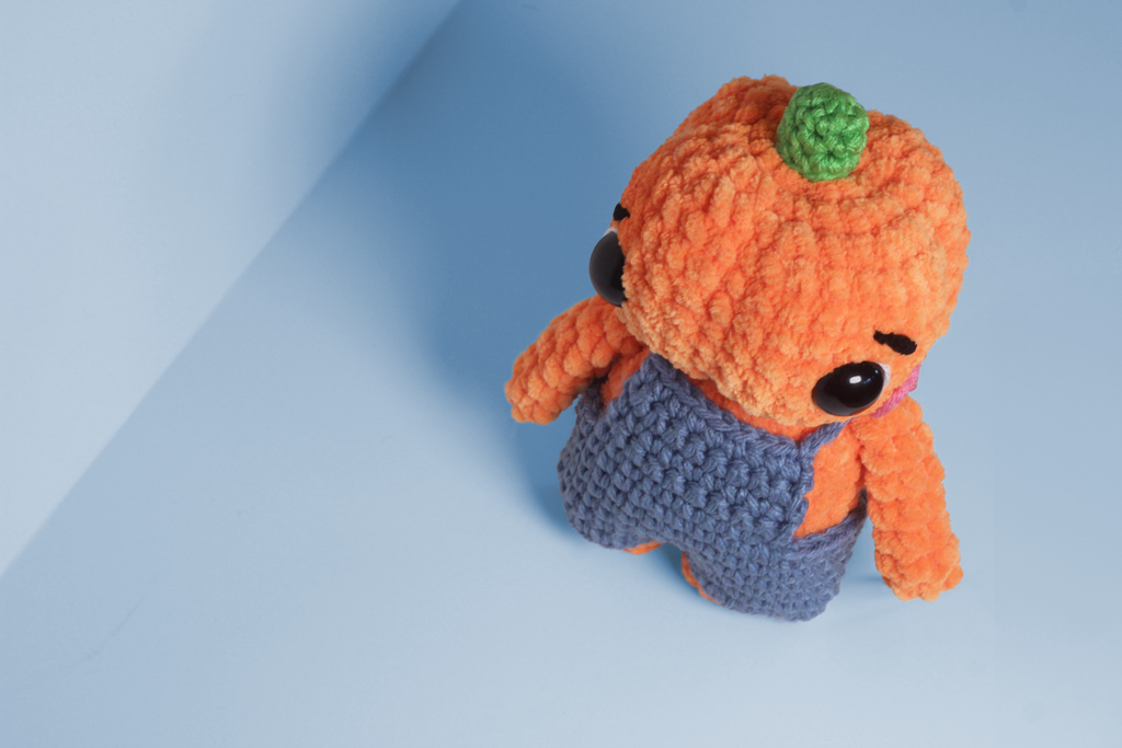 Pumpkin Pal – Handmade Amigurumi Plush