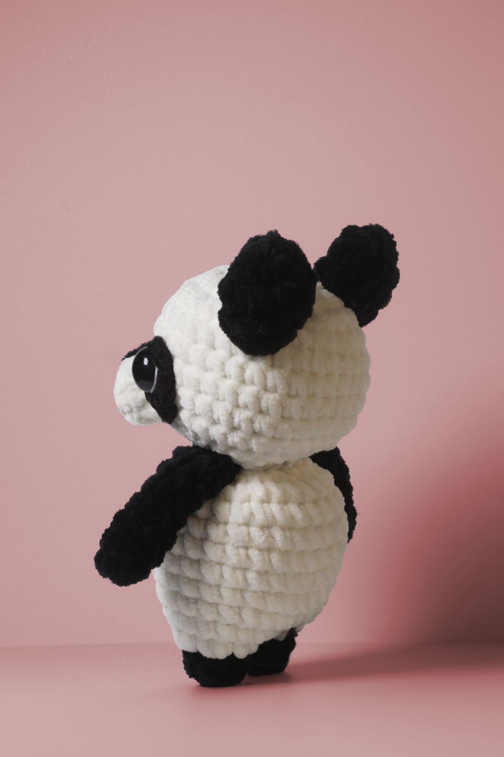Crochet Panda Plush – Handmade Chunky Amigurumi Bear Pal
