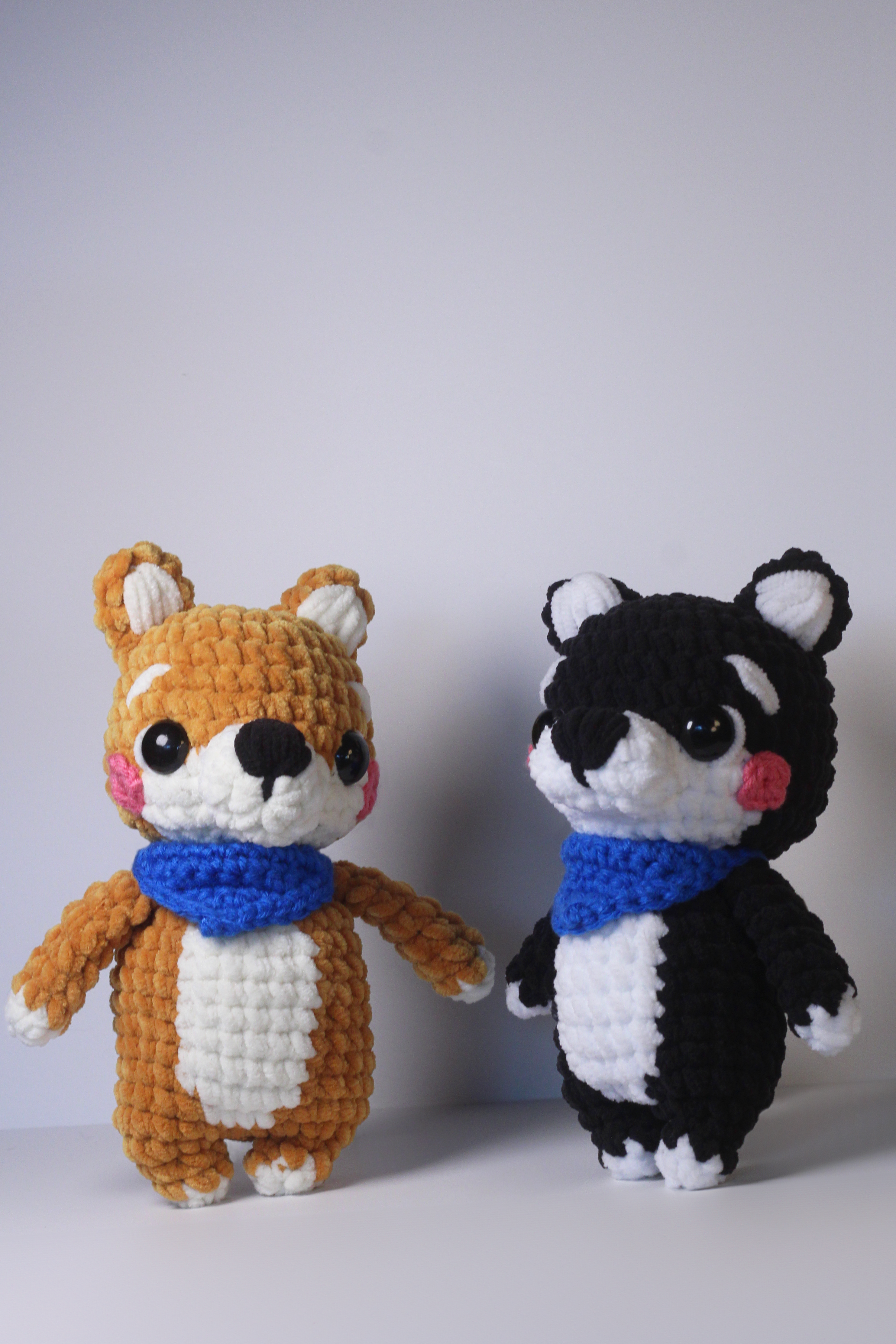 Shibu Inu - Handmade Amigurumi Plush