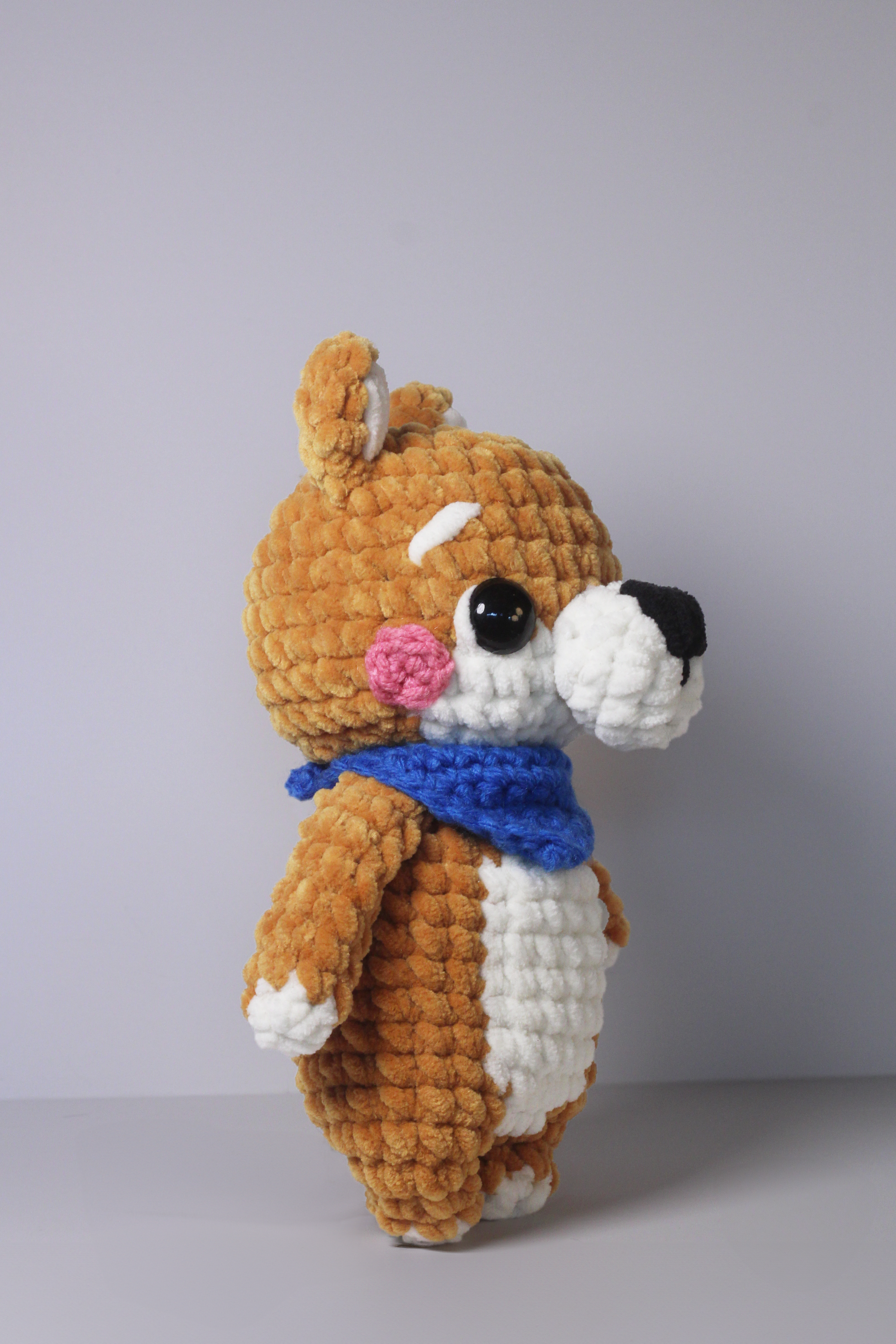 Shibu Inu - Handmade Amigurumi Plush