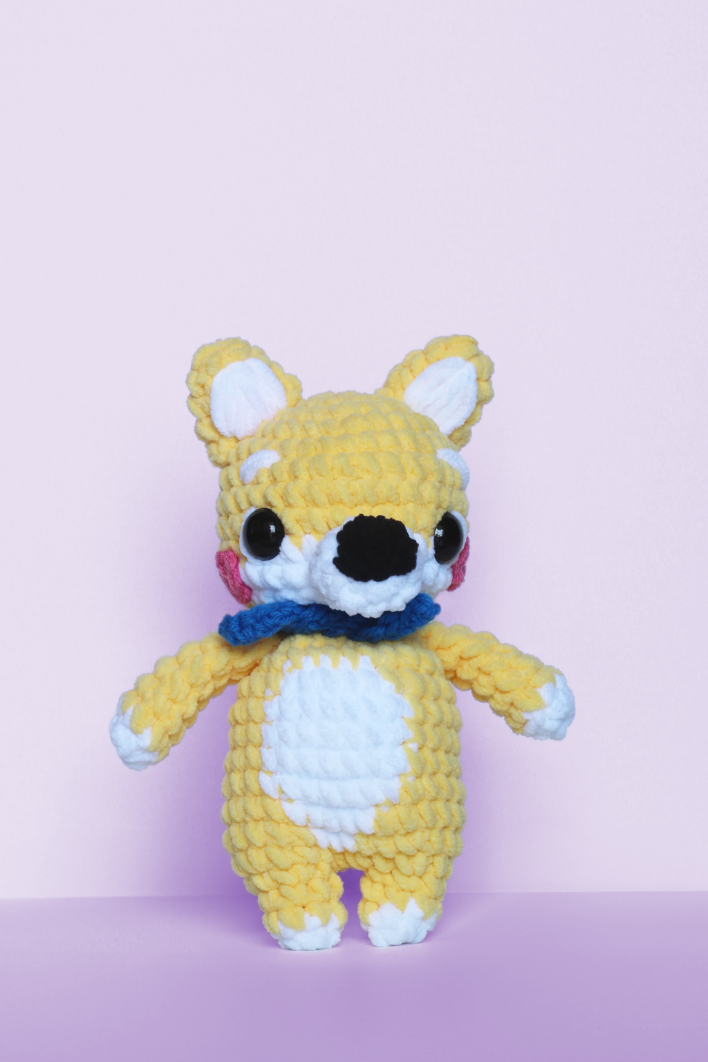 Shibu Inu - Handmade Amigurumi Plush