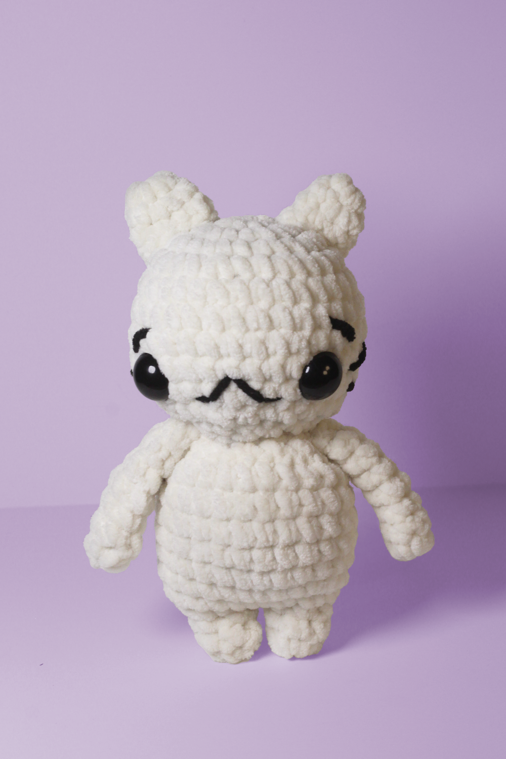 Crochet Cat Plush – Handmade Amigurumi Kitty Pal