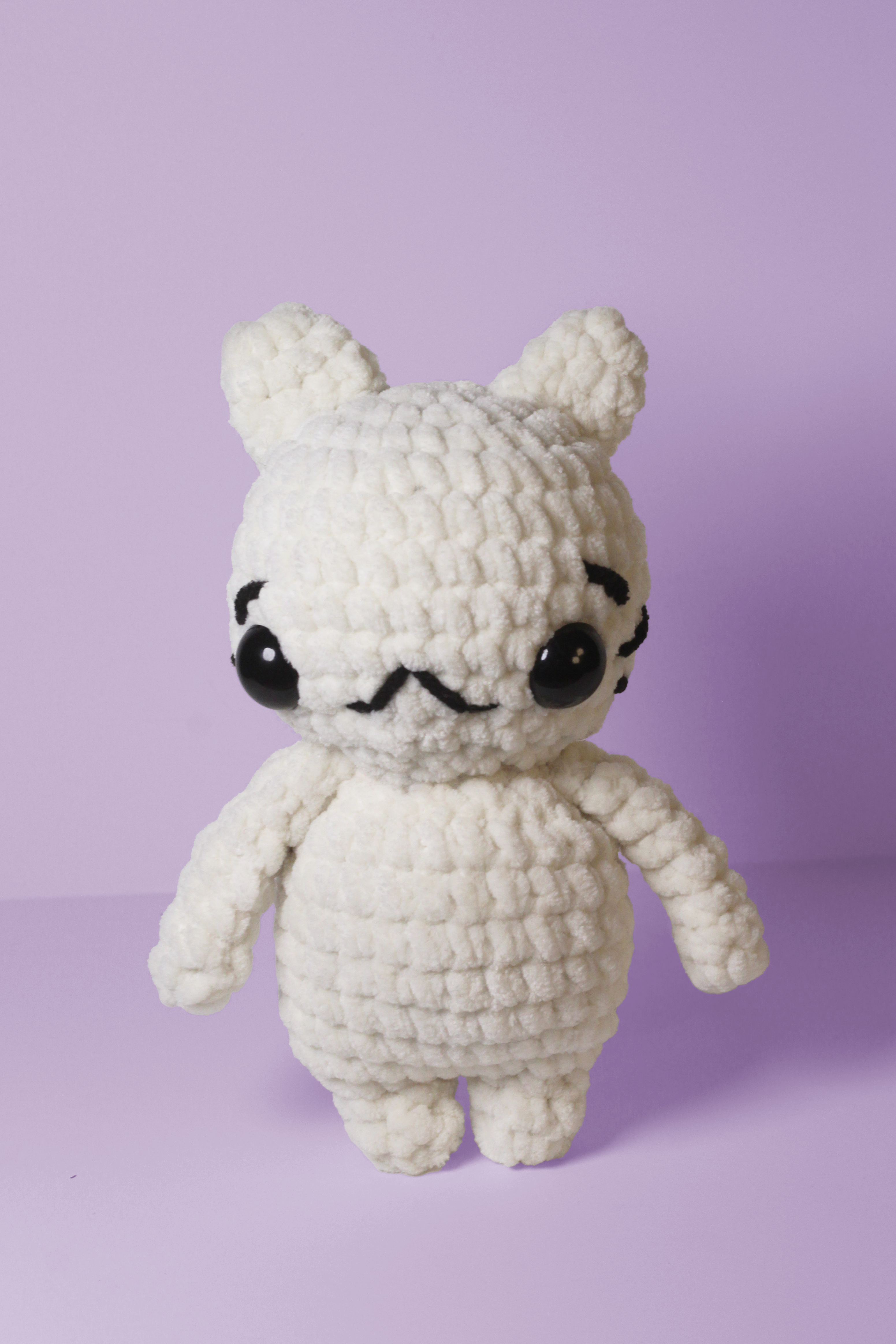 Crochet Cat Plush – Handmade Amigurumi Kitty Pal