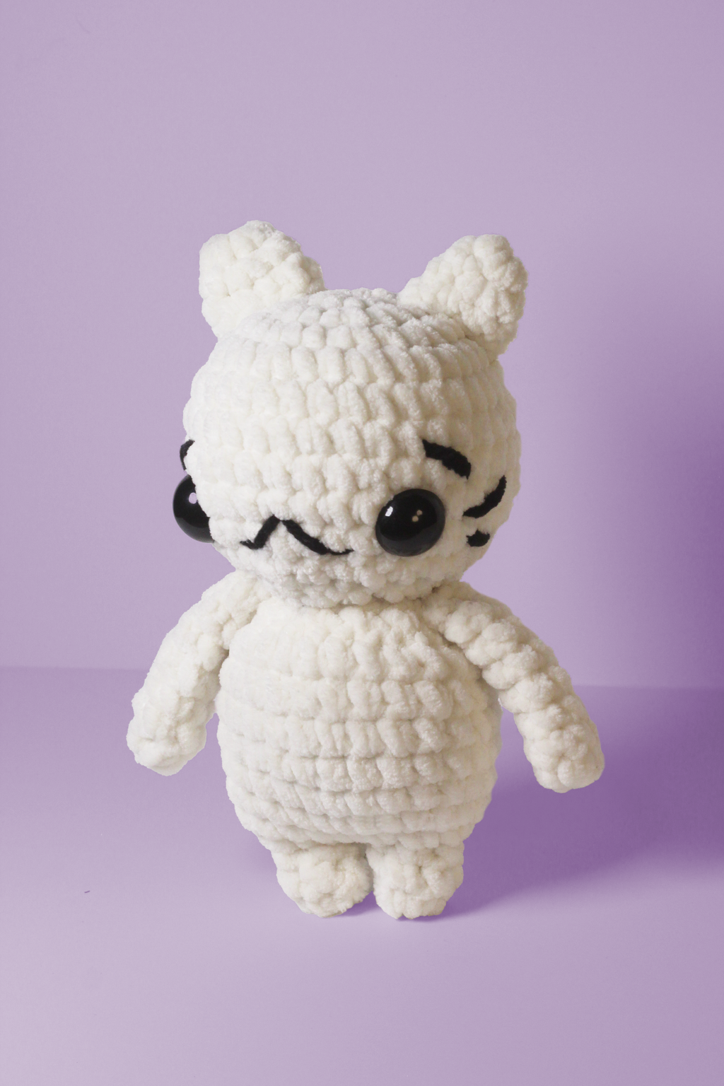Crochet Cat Plush – Handmade Amigurumi Kitty Pal