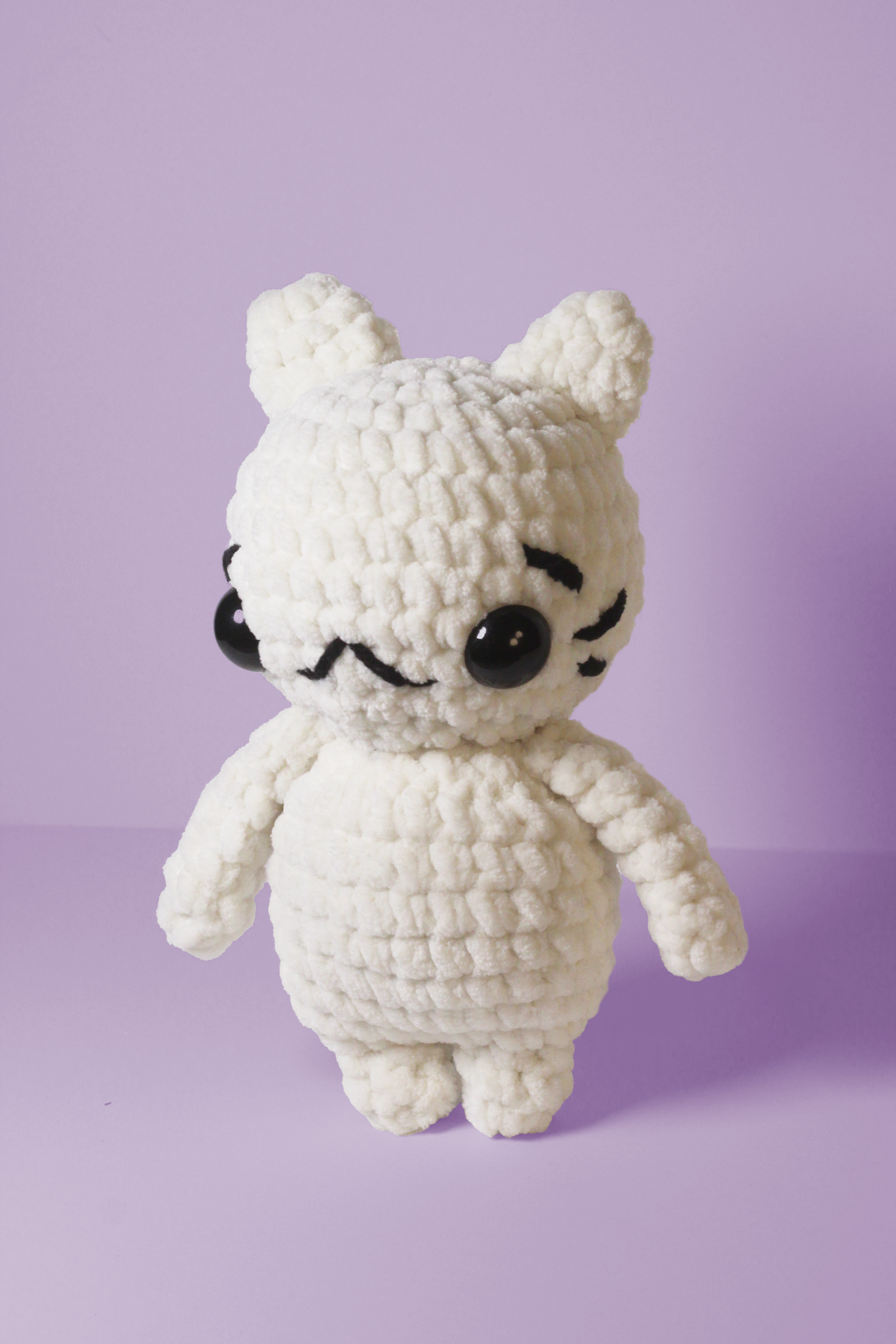 Crochet Cat Plush – Handmade Amigurumi Kitty Pal